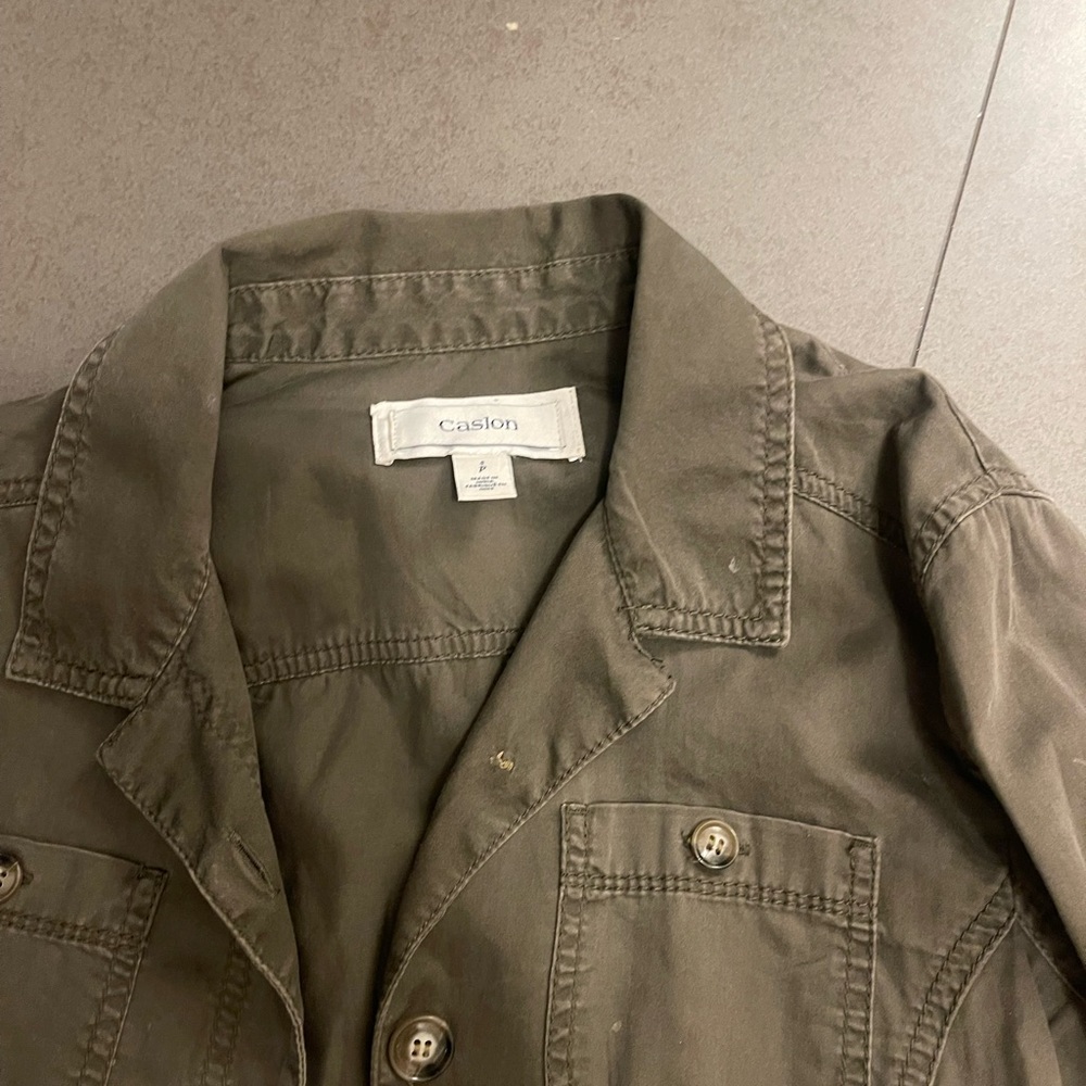 Green Cargo Jacket - image 2